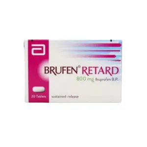 Brufen Retard 800mg Tablets 20 Pcs