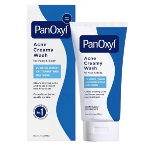 PanOxyl 4% Benzoyl Peroxide Daily Control Acne Creamy Wash 156gm