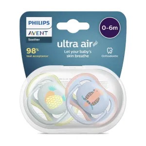 Avent Ultra Air Soother 0-6m Mixed 2 Pcs