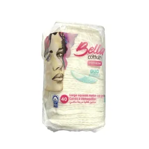 Bella Large Squares Make-Up Pads 40 Pcs