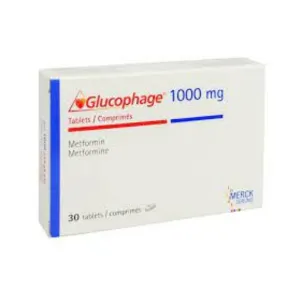 Glucophage 1000mg Tablets 30 Pcs