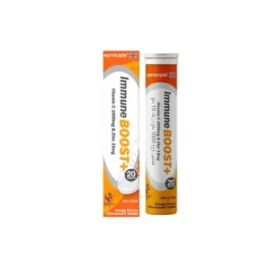 Principle Immune Boost Plus Orange Flavour Effervescent Tablets 20 Pcs
