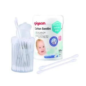Pigeon Baby Cotton Swabs 0m+ 100 Pcs