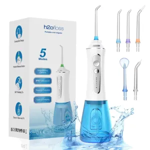 H2OFloss Portable Oral Irrigator HF-P11 5 Modes White