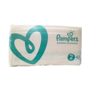 Pampers Premium Protection Size 2 (3-8kg) Baby Diapers 43 Pcs