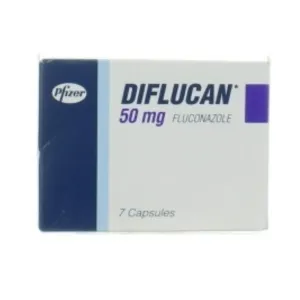 Diflucan 50mg Capsules 7 Pcs