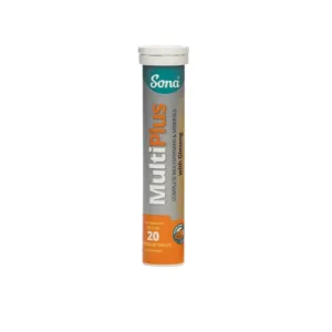 Sona Multiplus With Ginseng Effervescent Tablets 20 Pcs
