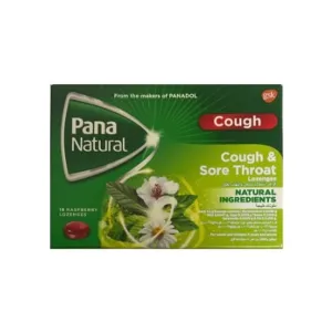 Pana Natural Raspberry Lozenges 16 Pcs