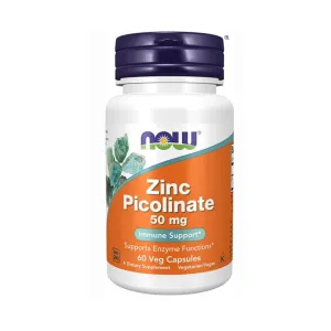 Now Zinc Picolinate 50mg Capsules 60 Pcs