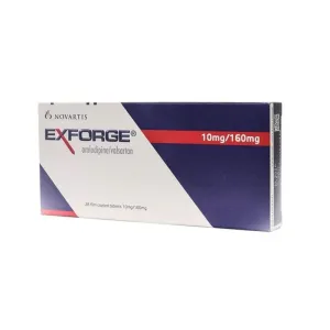 Exforge 10mg/160mg Tablets 28 Pcs