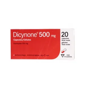 Dicynone 500mg Capsules 20 Pcs