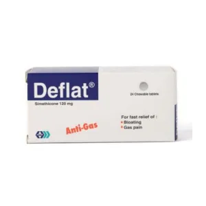 Deflat 120mg Chewable Tablets 24 Pcs