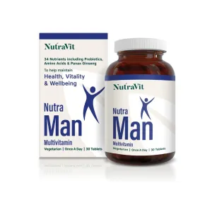 NutraVit Nutra Man Multivitamin Tablets 30 Pcs