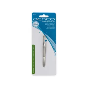 Denco Stainless Steel Tweezer Slant Tip