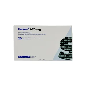 Curam 625mg Tablets 20 Pcs