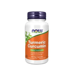 Now Turmeric Curcumin Capsules 60 Pcs