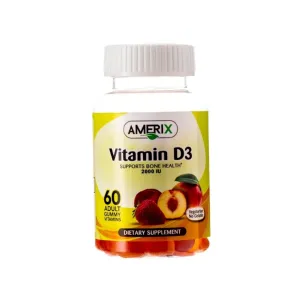 Amerix Vitamin D3 2000 IU Adult Gummies 60 Pcs