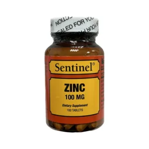 Sentinel Zinc 100mg Tablets 100 Pcs
