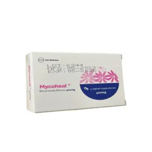 Mycoheal 400mg Vaginal Suppositories 3 Pcs