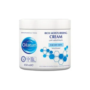 Oilatum Rich Moisturising Cream For Dry Skin 450ml