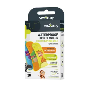 Vitaplus Waterproof Kids Plasters 20 Pcs