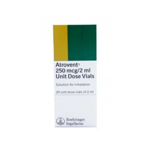 Atrovent 250mcg/2ml Inhalation Solution 2ml X 20 Vials