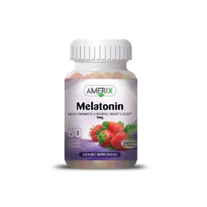 Amerix Melatonin 5mg Adult Gummies 60 Pcs