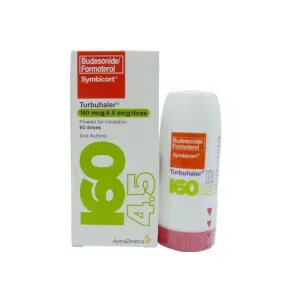 Symbicort Turbuhailer 160/4.5mcg Inhalation 120 Doses