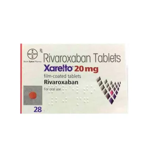 Xarelto 20mg Film-Coated Tablets 28 Pcs