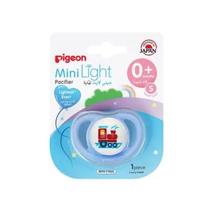 Pigeon Mini Light Pacifier Unisex Small 0m+ Multi-Color 1 Pc