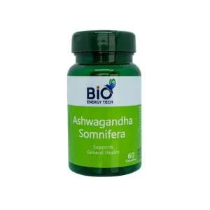 Bio Energy Tech Ashwagandha Capsules 60 Pcs