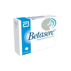 Betaserc 8mg Tablets 100 Pcs