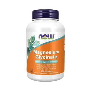 Now Magnesium Glycinate Tablets 180 Pcs