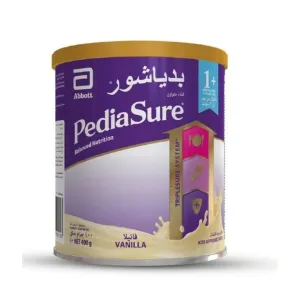 PediaSure TripleSure System 1+ Vanilla Milk Formula 400gm