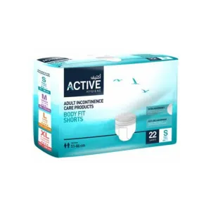 Active Hygiene Body Fit Shorts Small 51-86cm 22 Pcs