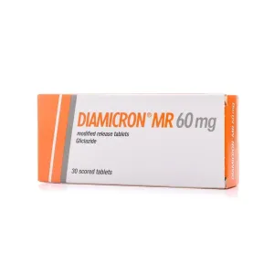 Diamicron MR 60mg Tablets 30 Pcs