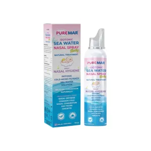 Puremar Baby Isotonic Sea Water Daily Nasal Hygiene Spray 100ml