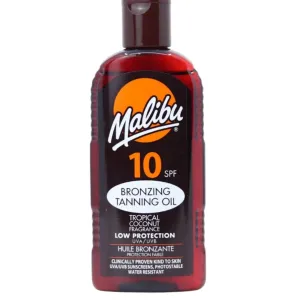 Malibu SPF10 Bronzing Tanning Oil Low Protection Tropical Coconut 200ml