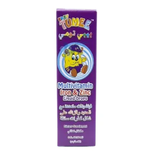 Mr. Tumee Baby Multivitamin Iron & Zinc Liquid Drops 60ml