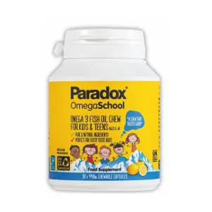 Paradox Omega School Chewable Capsules 30 Pcs