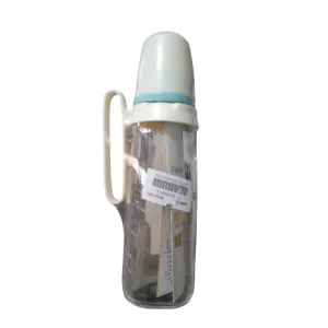 Pigeon Glass Feeding Bottle With Handle K-8 Slim Neck 240ml PA226