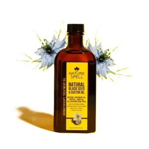Nature Spell Natural Black Seed & Castor Oil 150ml