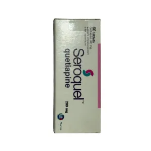Seroquel 200mg Tablets 60 Pcs
