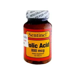 Sentinel Folic Acid 800mcg