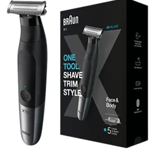 Braun XT5100 Series 5 Face & Body Hair Trimmer 4D Blade Black