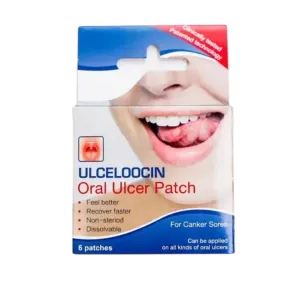Ulceloocin Oral Ulcer Patch 6 Pcs