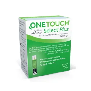 OneTouch Select Plus Glucose Test Strips 50 Pcs
