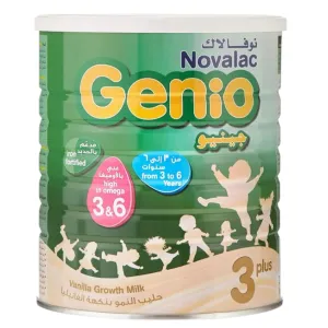 Novalac Genio 3+ Vanilla Growth Milk Formula 800gm