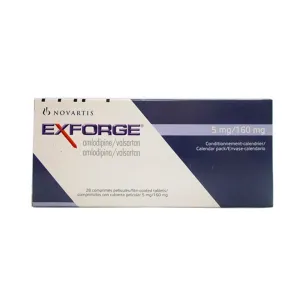 Exforge 5mg/160mg Tablets 28 Pcs