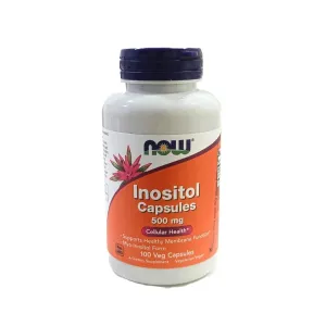 Now Inositol 500mg Veg Capsules 100 Pcs